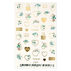 Cupio 2d Nail Tattoo J317
