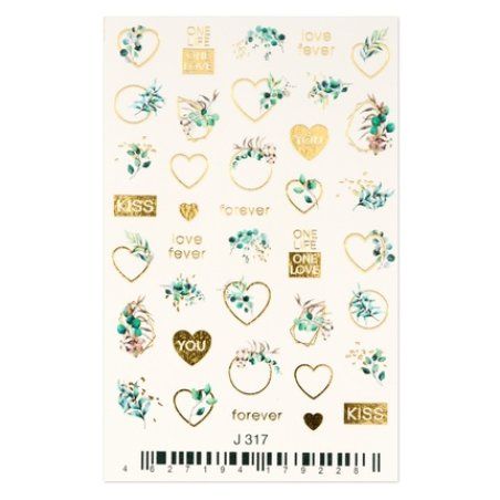 Cupio 2d Nail Tattoo J317