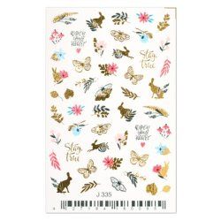 Cupio 2d Nail Tattoo J335