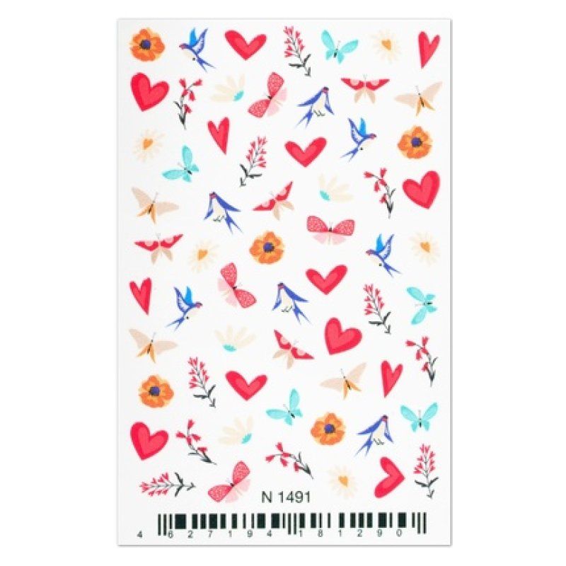 Cupio 2d Nail Tattoo N1491