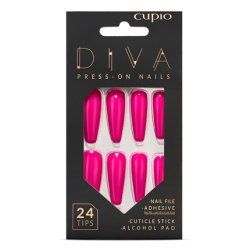 Cupio Presson Nails Cupio Diva Party Pink