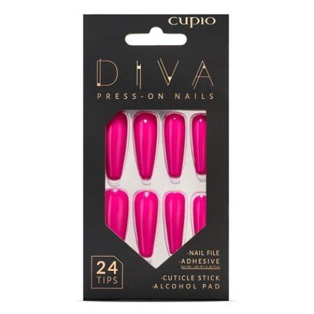 Cupio Presson Nails Cupio Diva Party Pink