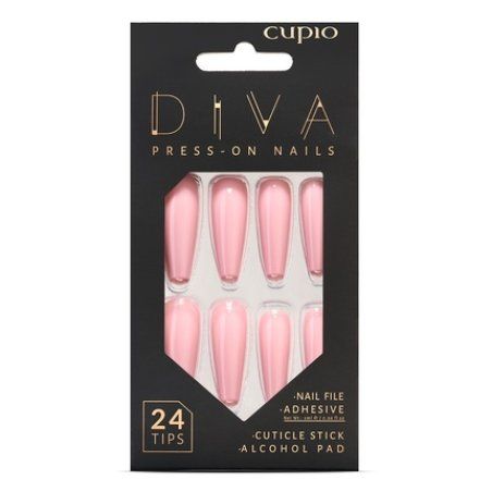 Cupio Presson Nails Cupio Diva Perfect Pink