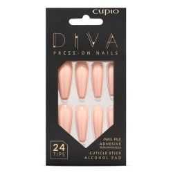 Cupio Presson Nails Cupio Diva Perfect Nude