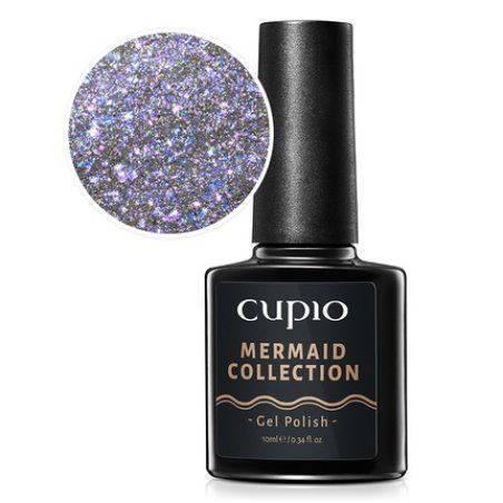 Cupio Gel Polish Mermaid Collection Violet Crystal 10ml