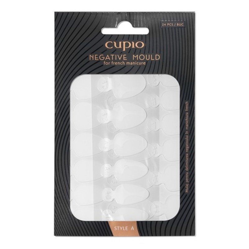 Cupio Negative Space Molding French Manicure Style A