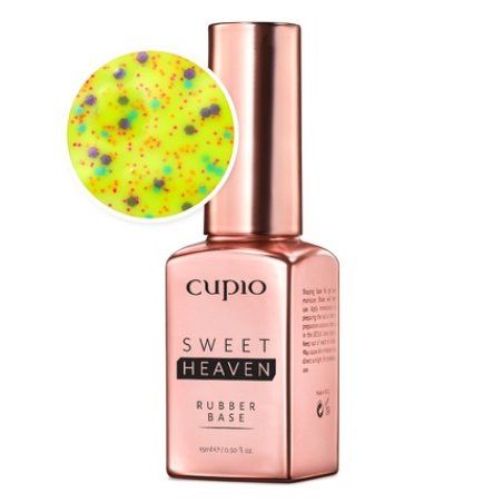 Cupio Rubber Base Sweet Heaven Delightful Yellow 15ml