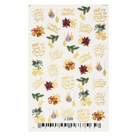 Cupio Nail Tattoo Winter Magic J299