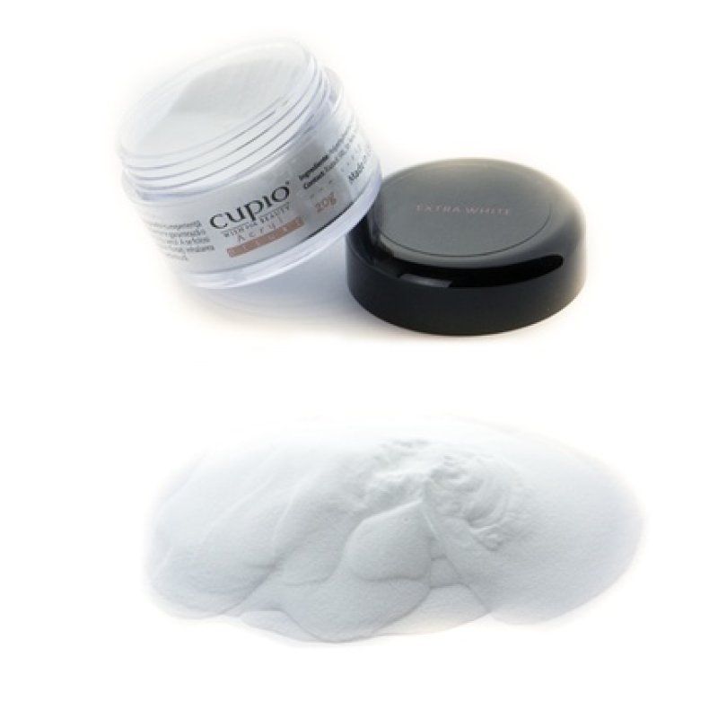 Cupio Acrylic Powder Extra White 20g