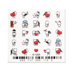 Cupio Nail Tattoo N1204