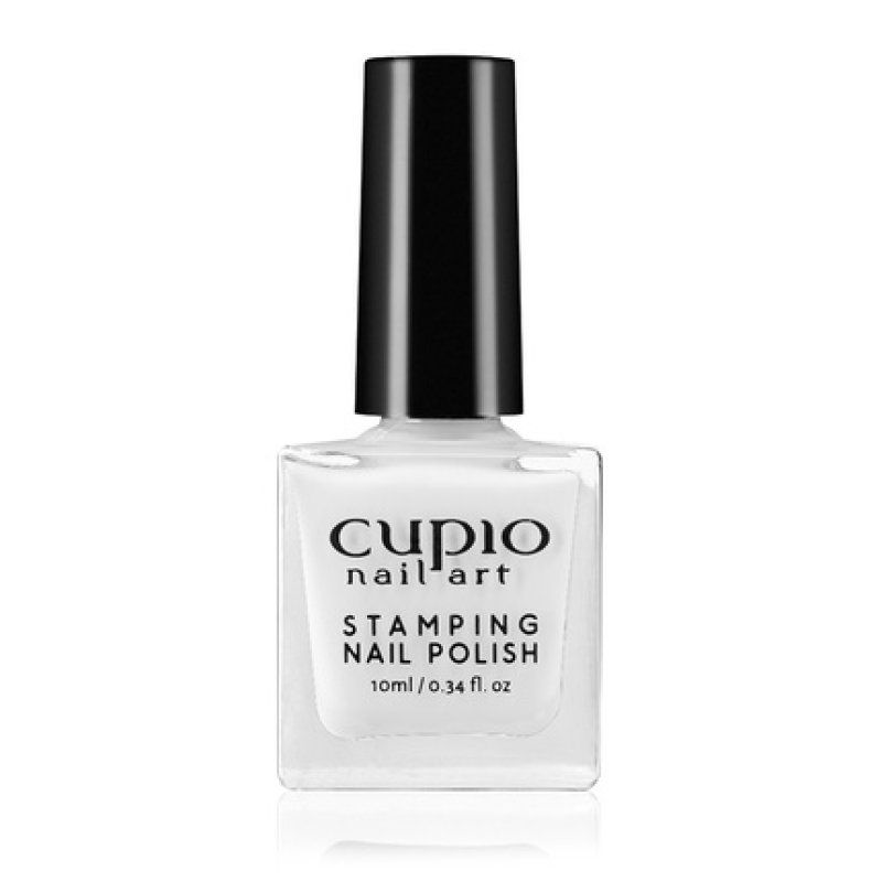 Cupio Stamping Nail Polish White 10ml