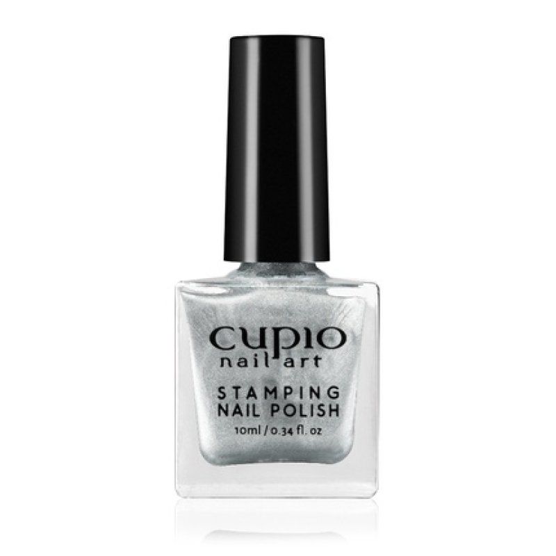 Cupio Cupio Silver Stamping Nail Polish 10ml