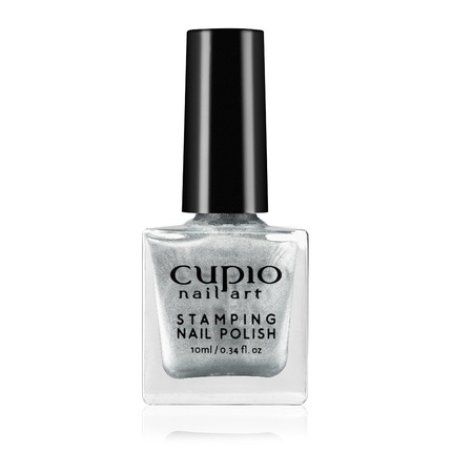 Cupio Cupio Silver Stamping Nail Polish 10ml