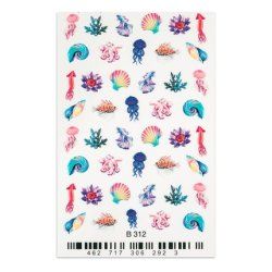 Cupio 3d Nail Sticker B312