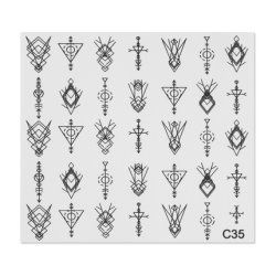 Cupio Nail Tattoo C35