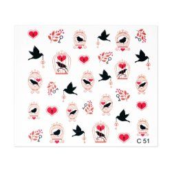 Cupio Nail Tattoo C51