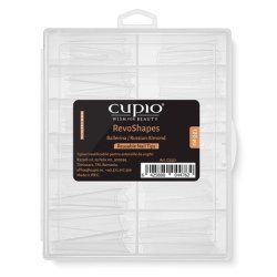 Cupio Reusable Tips For Revoshapes Ballerinarussian Almond Extensions Set Of 120 Pieces