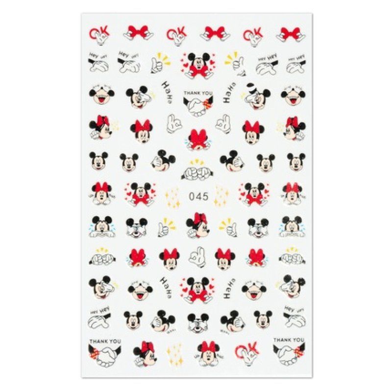Cupio Disney Nail Tattoo 045