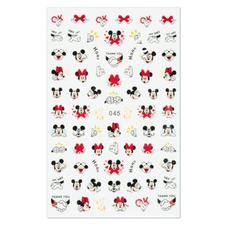 Cupio Disney Nail Tattoo 045