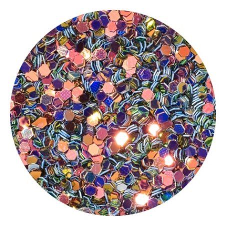 Cupio Metallic Gold Sequins For Nails