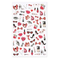 Cupio Nail Sticker Love B023