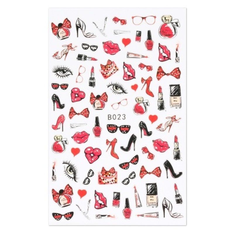 Cupio Nail Sticker Love B023
