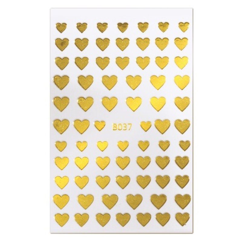 Cupio Nail Sticker Love B037 Gold
