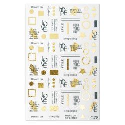 Cupio 2d Nail Tattoo C78