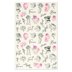 Cupio 2d Nail Tattoo C80