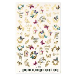 Cupio 2d Nail Tattoo J315