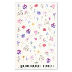 Cupio 2d Nail Tattoo J356