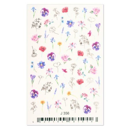 Cupio 2d Nail Tattoo J356