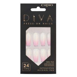 Cupio Presson Nails Cupio Diva Pink Baby Boomer