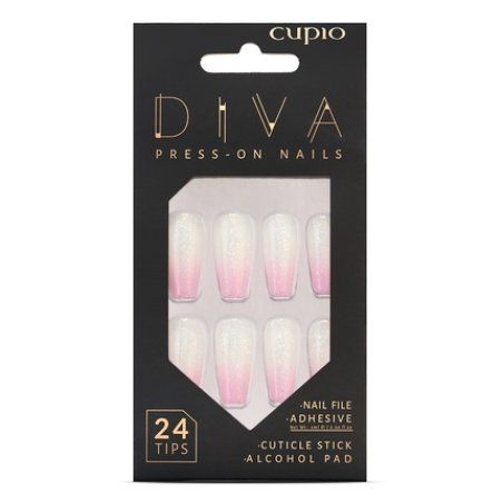 Cupio Presson Nails Cupio Diva Pink Baby Boomer