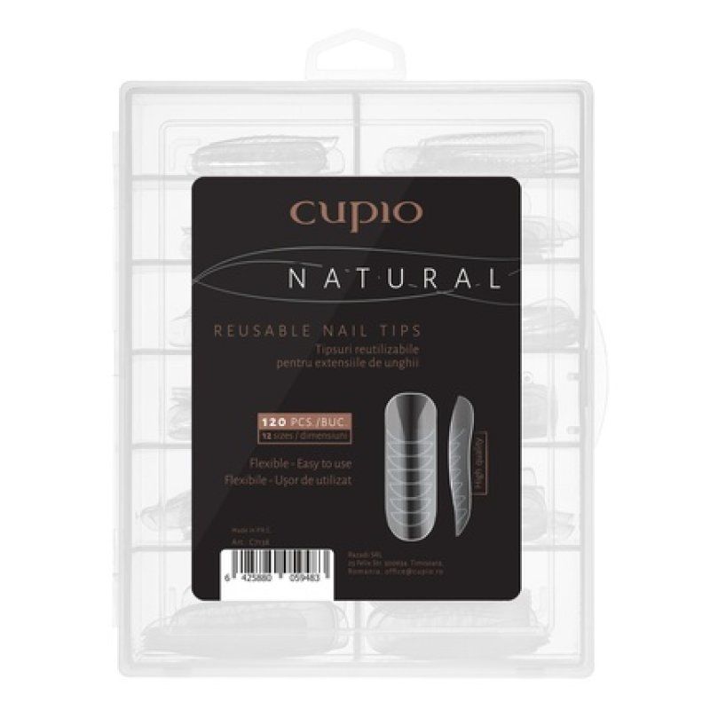 Cupio Reusable Tips Cupio Natural 120 Pieces