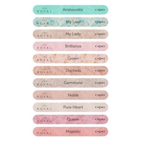Cupio Sticker Palette Set Rubber Base Royal Collection