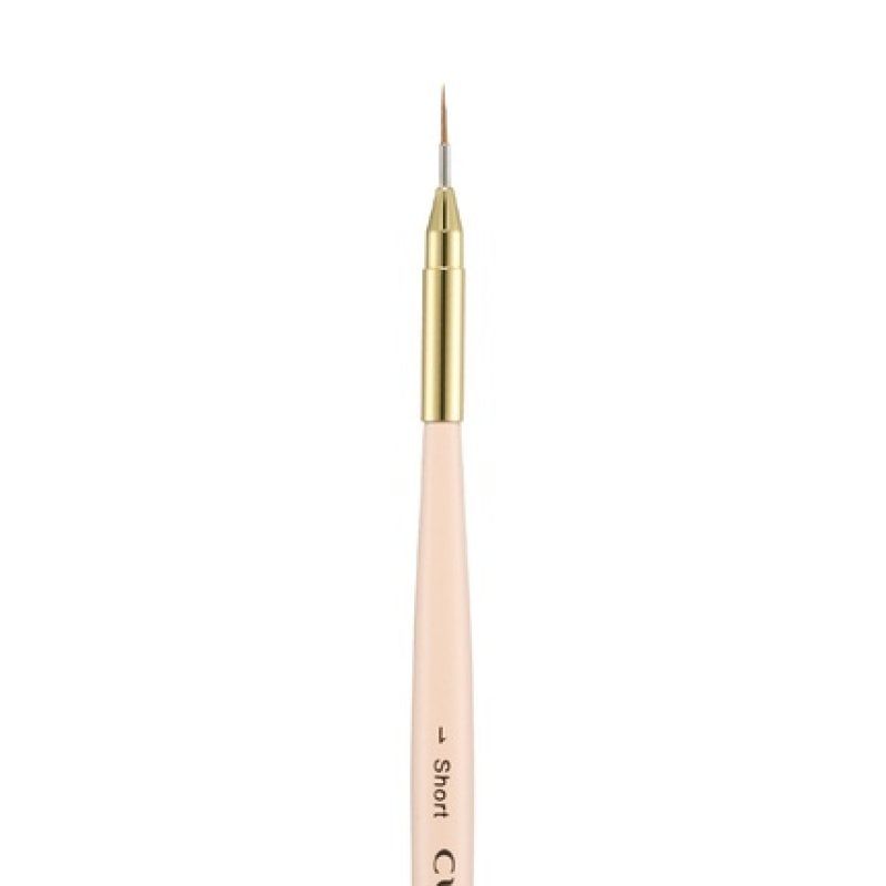 Cupio Nail Art Premium Kolinsky Manicure Brush No 1 Short