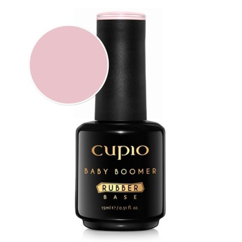 Cupio Rubber Base Baby Boomer Cupio Rose 15ml