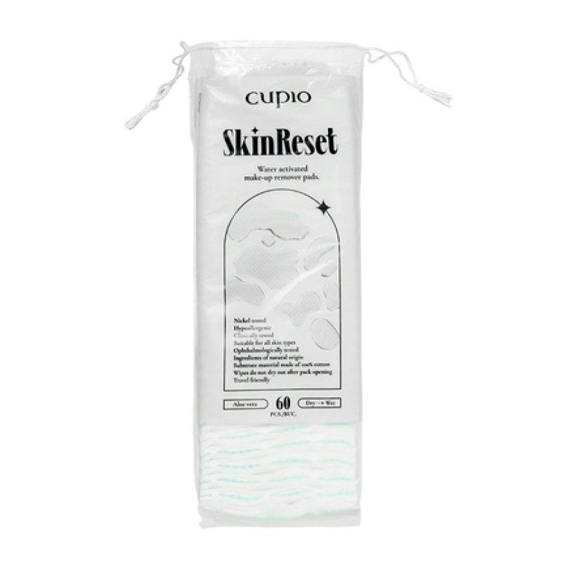 Cupio Organic Makeup Cleansing Pads With Aloe Vera