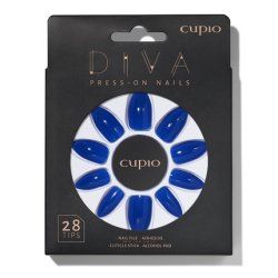 Cupio Presson Nails Cupio Diva Mystic Blue