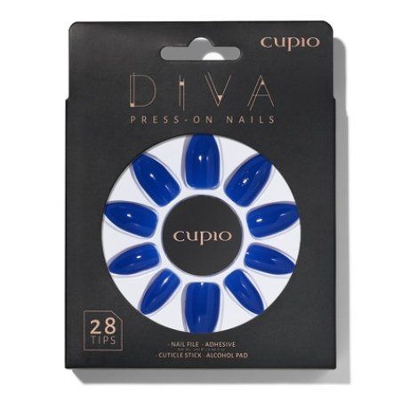 Cupio Presson Nails Cupio Diva Mystic Blue