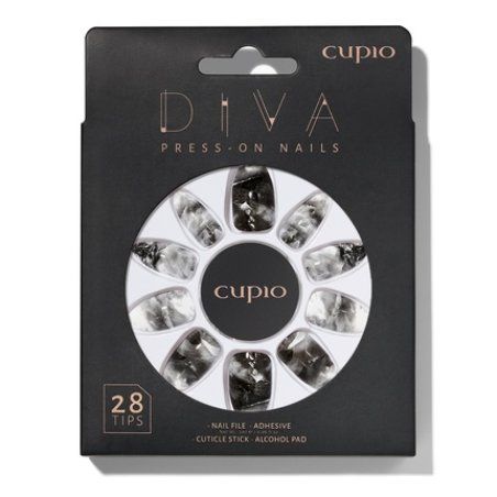 Cupio Presson Nails Cupio Diva Classic Marble