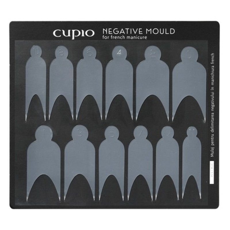 Cupio Mold For Defining The Negative Space In French Manicure C07
