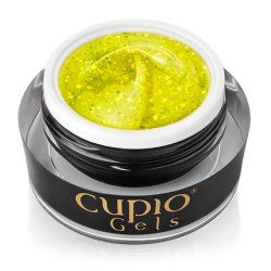 Cupio Glitter Neon Builder Gel Sweet Lime 15ml