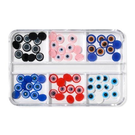 Cupio 3d Nail Art Set 60 Pieces Amulets