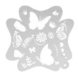 Cupio Face Makeup Stencil Face Art 001