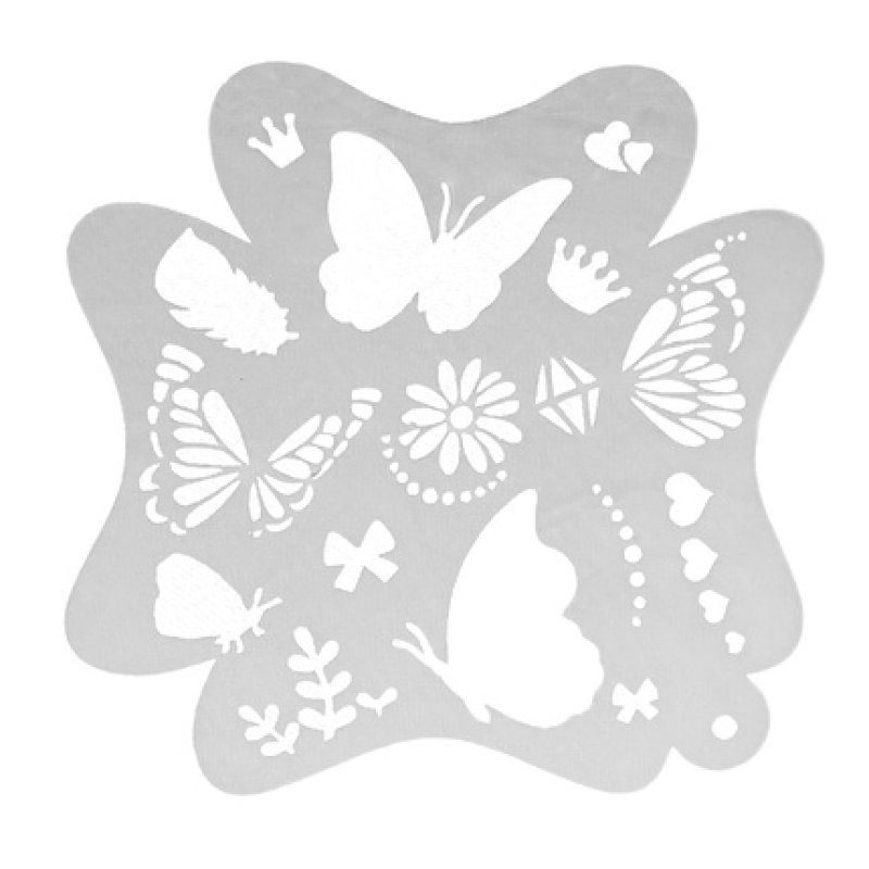 Cupio Face Makeup Stencil Face Art 001