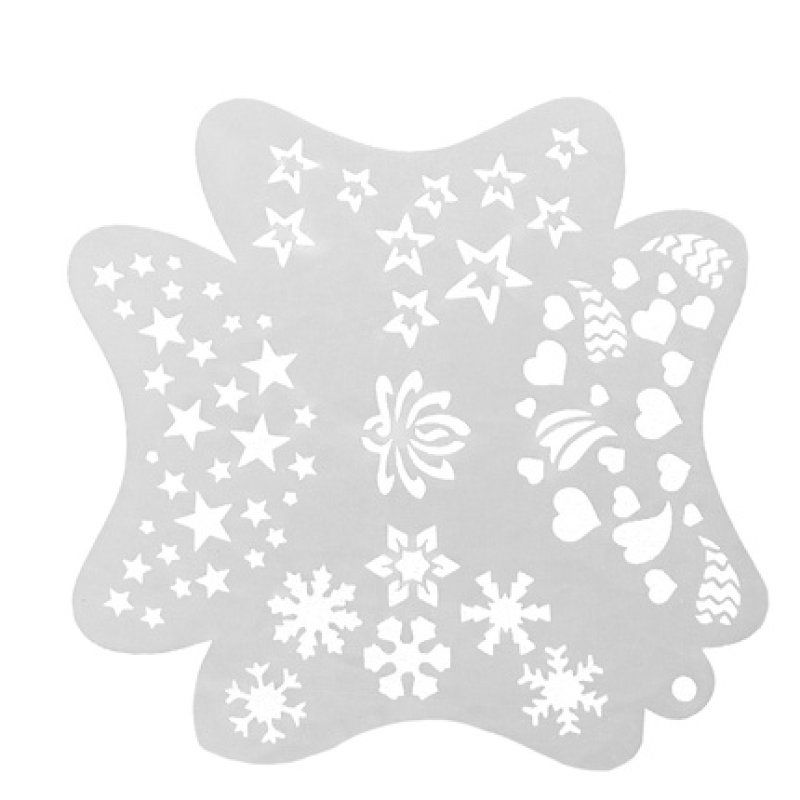 Cupio Face Makeup Stencil Face Art 005