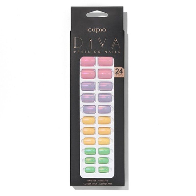 Cupio Presson Nails Cupio Diva Pastel Mirror