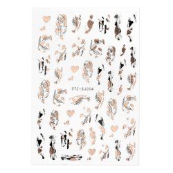 Cupio Nail Sticker Stzsj004 Rose Gold